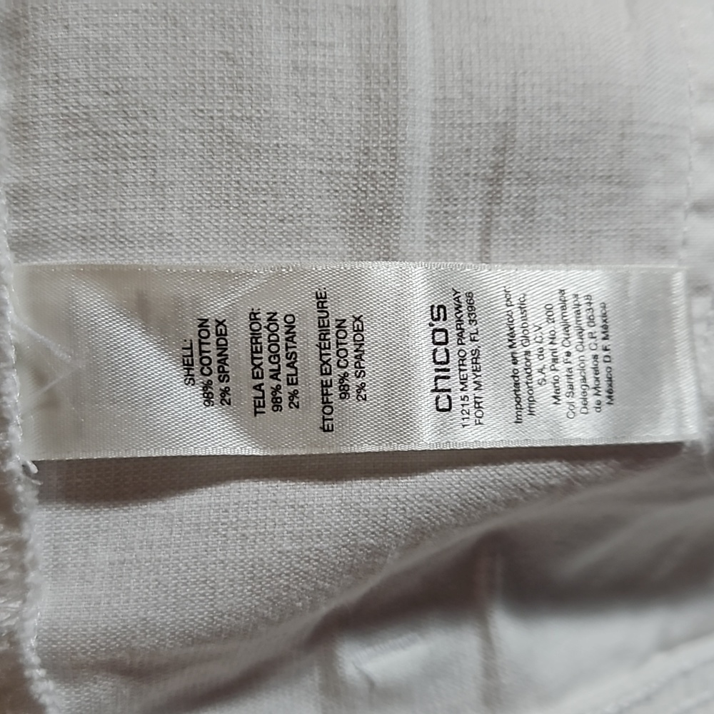 Chico's Cargo Shorts Size 2.5 - Picture 4 of 4